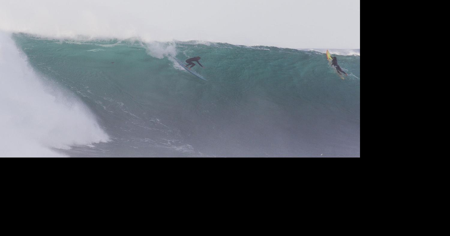 PHOTOS: Large swell pounds Central Coast with huge waves upward of 50 ...