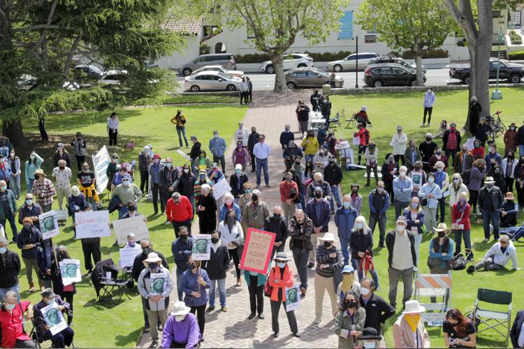 AAPI Protest