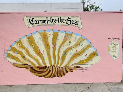 Carmel Shell mural