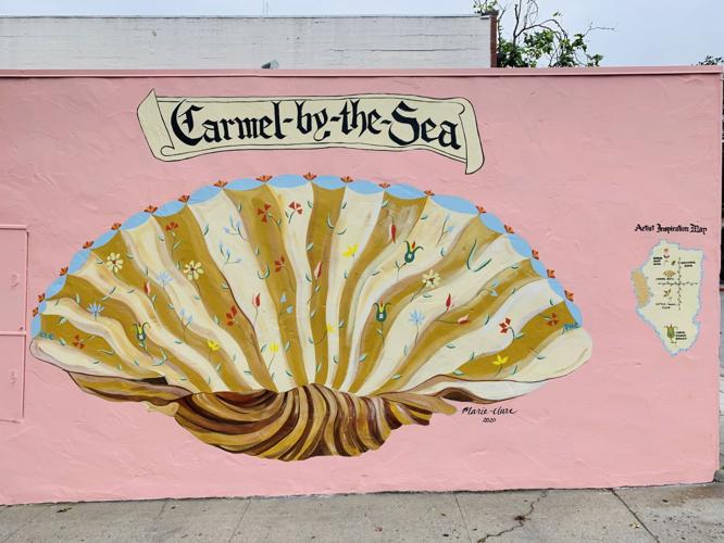 Carmel Shell mural