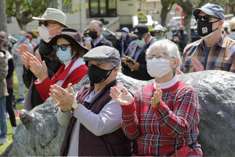 Speakers at a rally against anti-Asian racism called on supporters to ...