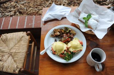 The goodies at Trailside Cafe