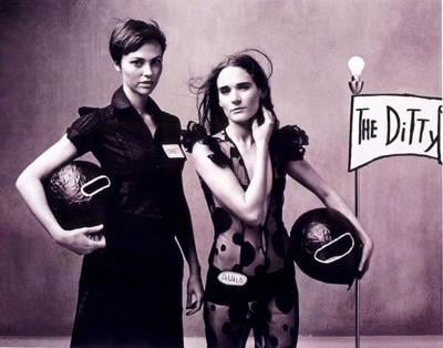 The Ditty Bops bike into town (without jugglers) Tuesday.  
