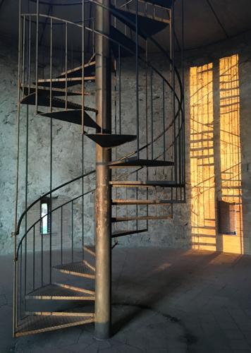 Fortress Stairs and Shadow