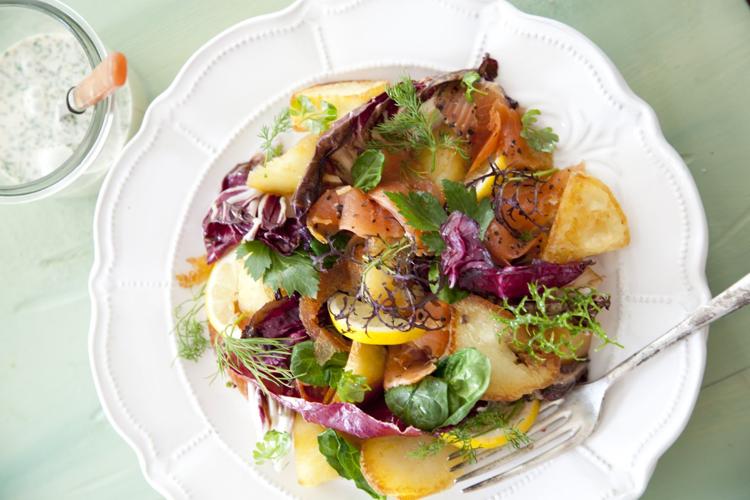 Fancy St. Paddy's salad