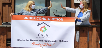 Casa de Noche Buena virtual groundbreaking