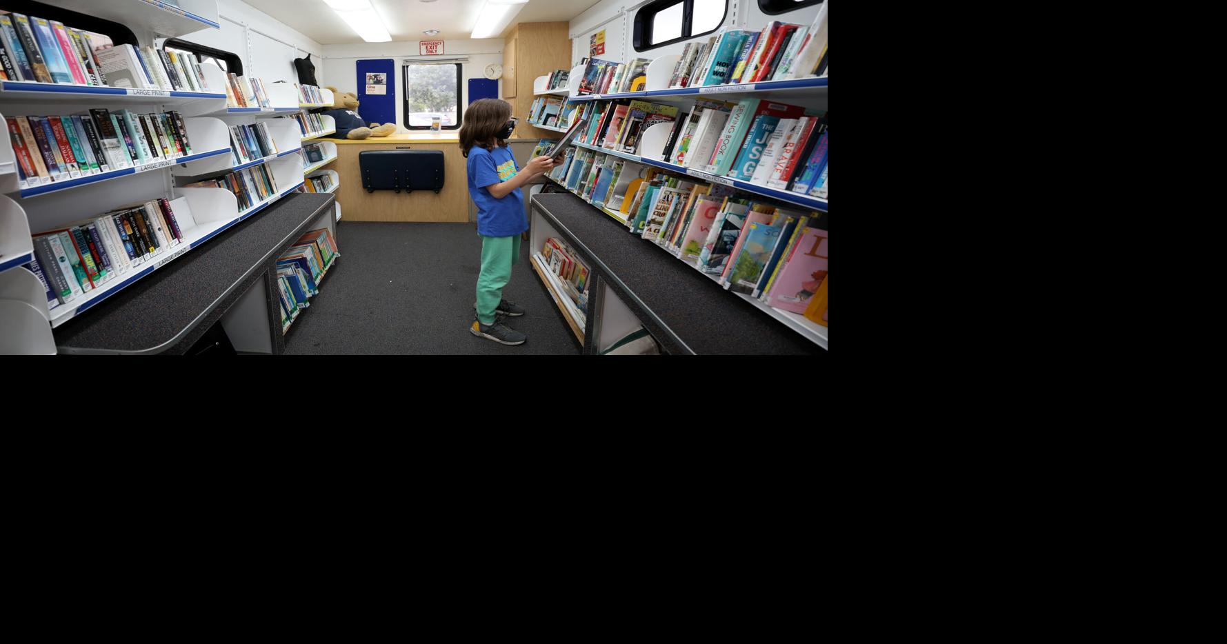 The Monterey Public Library Bookmobile rides again. Arts & Culture