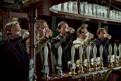A buddy movie with brewskis and killer robots gives simple pleasures something extra in The World’s End.