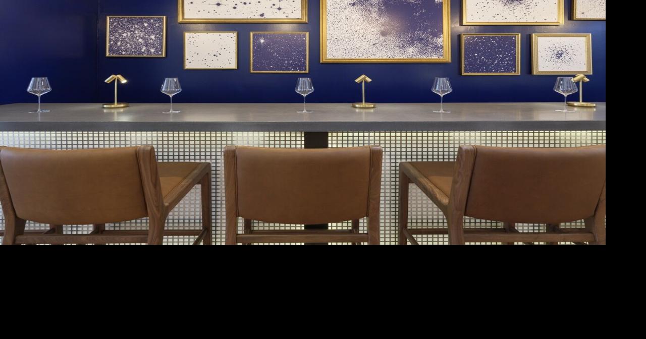 A new Carmel wine tasting room celebrates wine, terroir and a famed French astronomer.