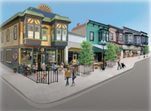 Image for display with article titled Pacific Grove City Council Votes to Replace Three Parklets With Sidewalk Dining.