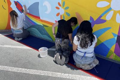 Bay View Academy mural
