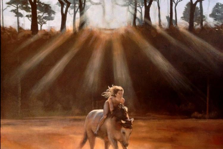 Burkman painting of horse