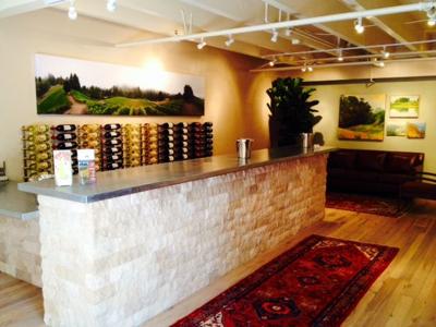Inside Windy Oaks tasting room