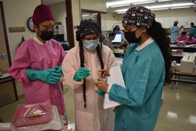 Dental assistant students