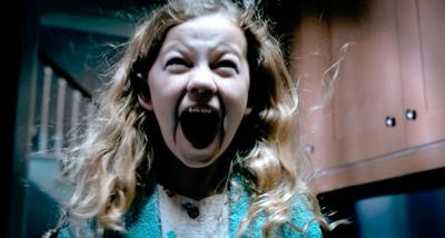 Del Toro-backed horror flick Mama offers infantile frights.  