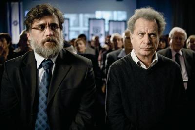 Talmud Tale: Father and son academics engage in rivalry of Biblical proportions in Footnote.  