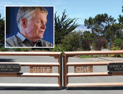 Crafting Consensus: Supervisor Dave Potter (inset) is confident the community can come to an agreement on short-term rentals, as the Otter Cove homeowners association did. “We’ll work through it,” he says. “We always do in Big Sur.”