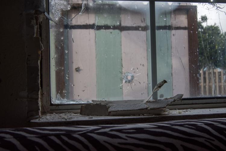 bullet hole
