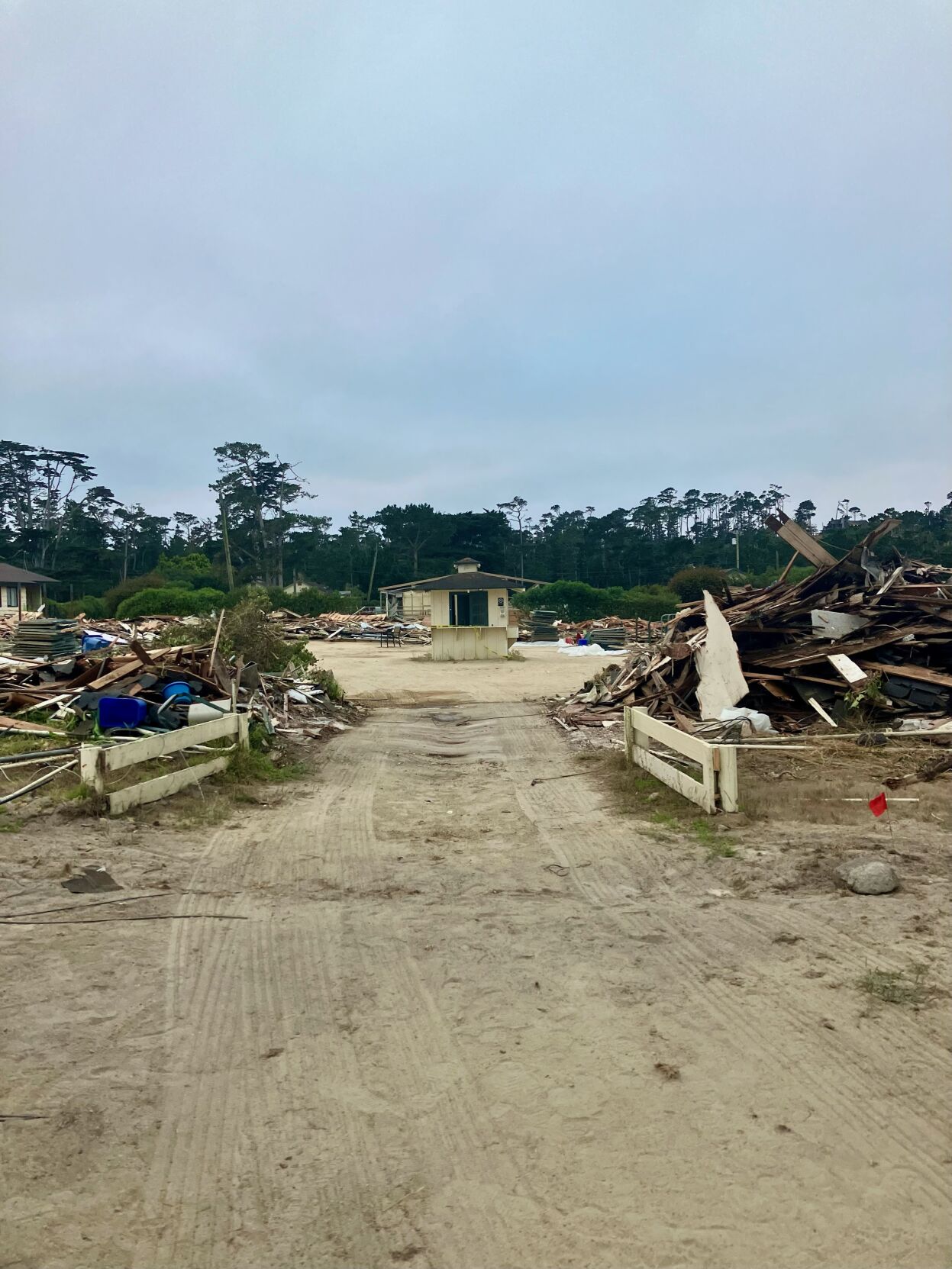 Pebble Beach Equestrian Center demolished