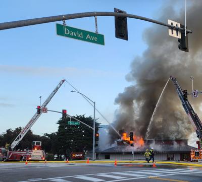 Carl's Jr fire