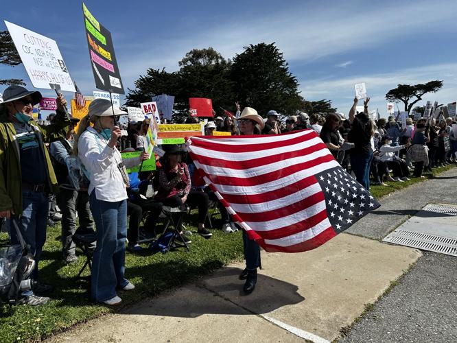 Monterey Hands Off Protest 4
