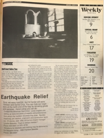 How the Weekly covered the Loma Prieta earthquake 30 years ago.