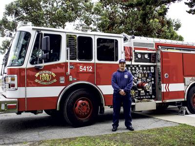Marina Fire Captain Kayden Gibson,