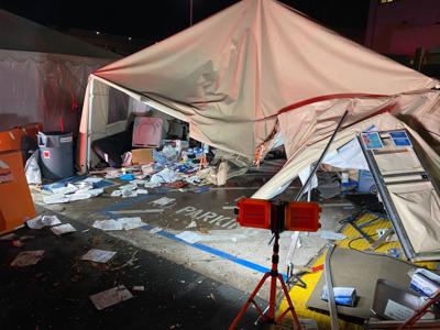 SVMH tent accident