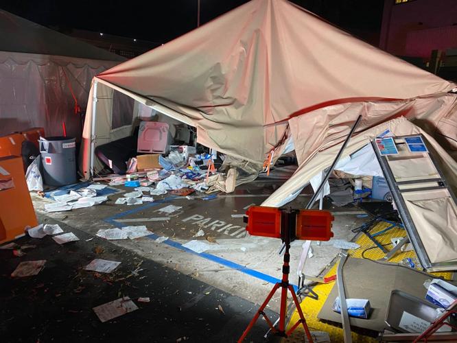 SVMH tent accident