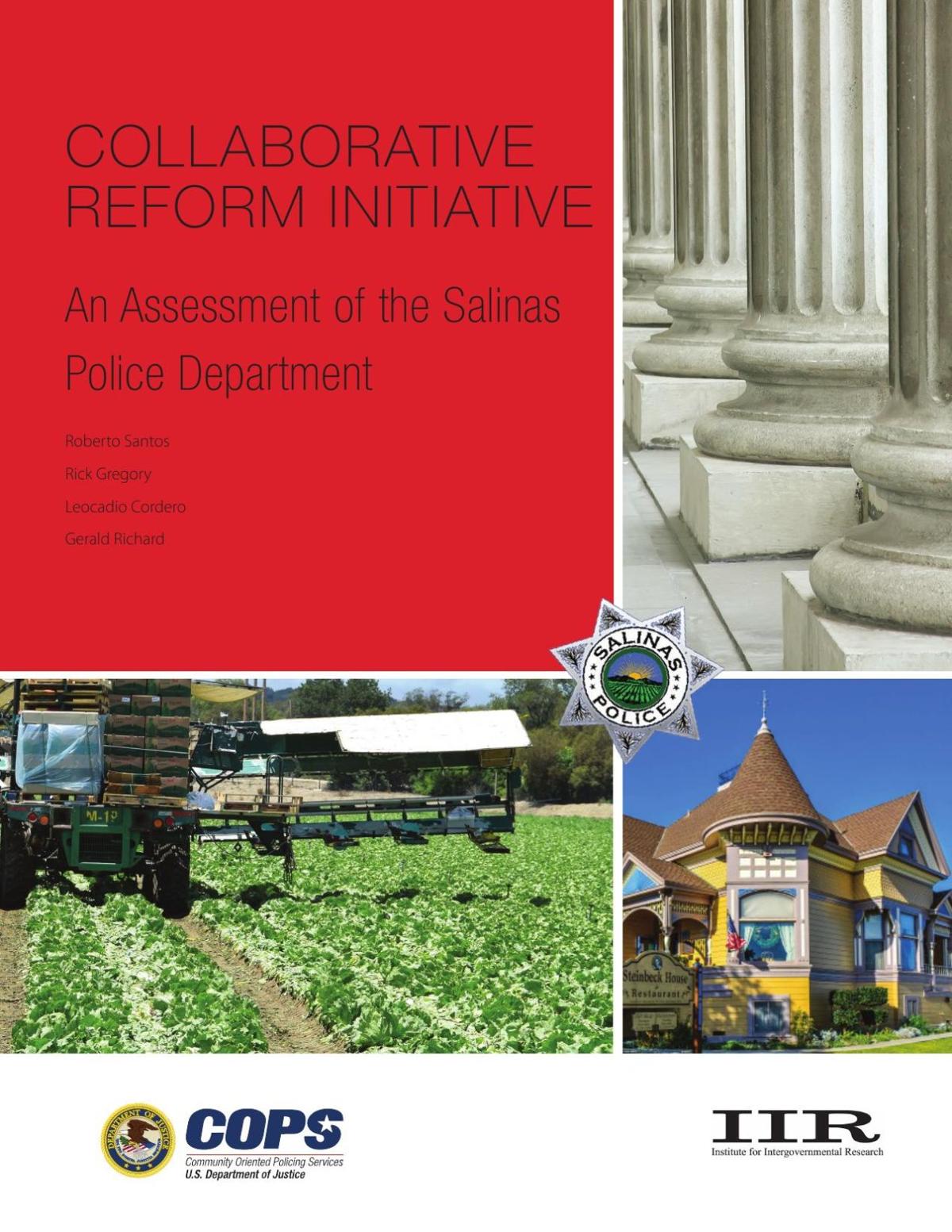US DOJ report on Salinas PD