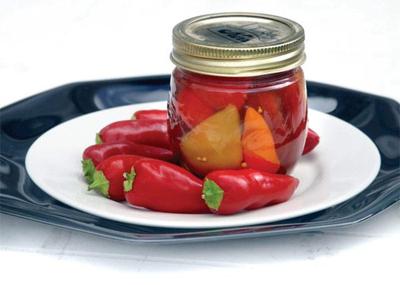 Cheese mixed with blindingly spicy peppers make for good food fun.  