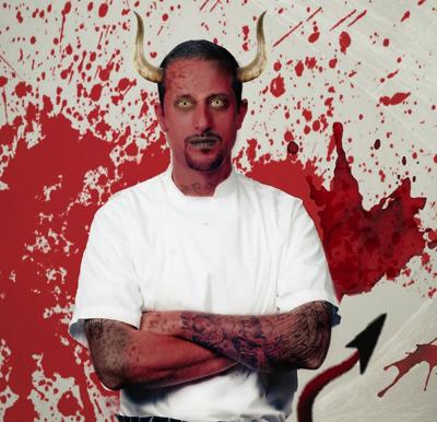 'Spooky chef' version of chef Chad