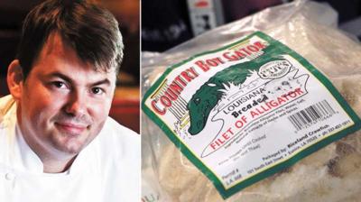 Eating alligator in Salinas and introducing Restaurant 1833’s new star.  