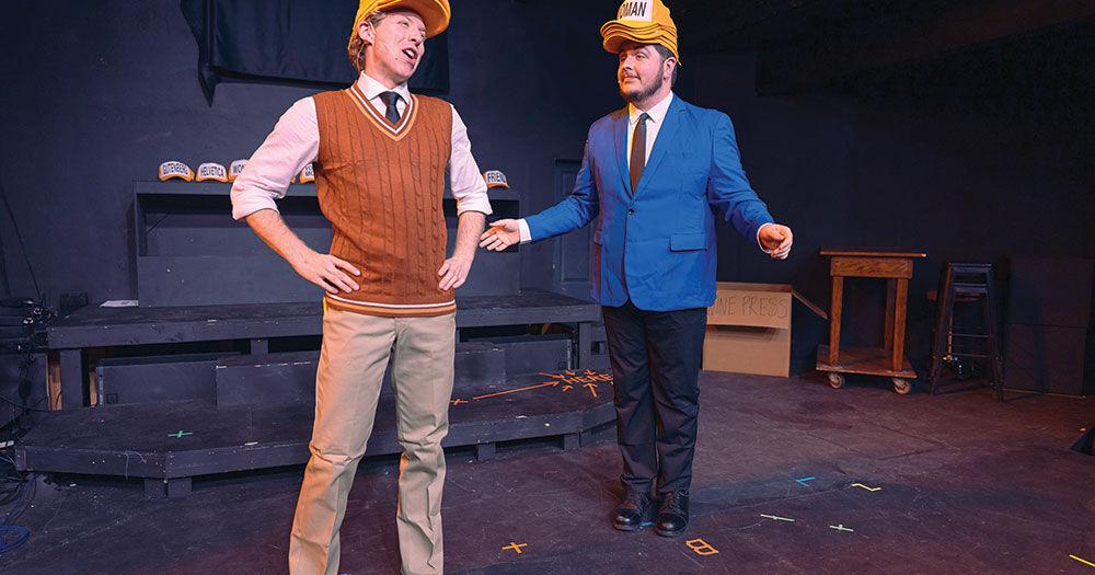 Brian Steen-Larsen and Hunter Powers take it to the next level with 'Gutenberg! The Musical!'