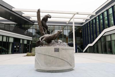 CSUMB otter statue