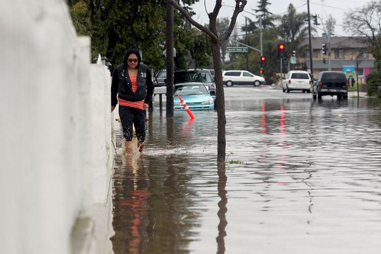 PHOTOS: Heavy storms lead to flooding, power outages and evacuations in Salinas.