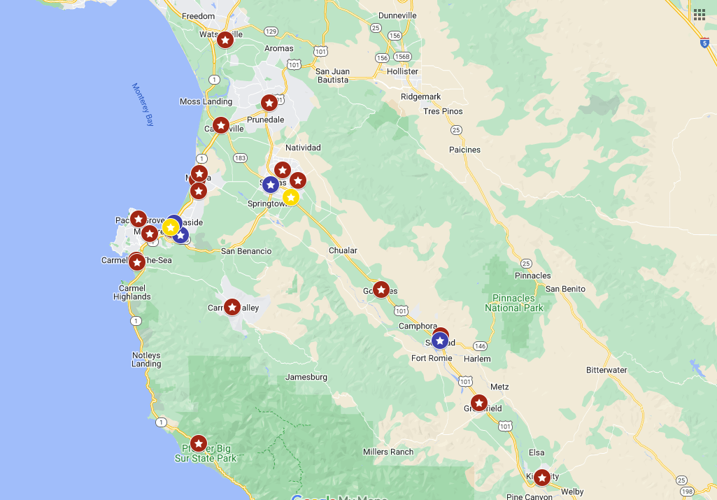 interactive ballot dropbox map