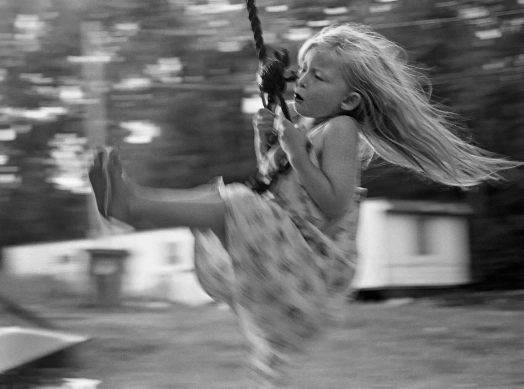 Lydia on Swing, 2000