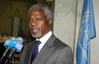 Kofi Annan’s radical plan to reform the UN comes under attack from the US.  