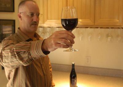Disagreement on how to rep county wines leads a founding member of the growers association to quit.  
