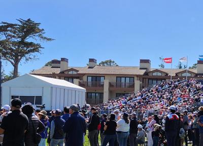 U.S. Women's Open crowd.