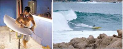 An uncommon local shaper sticks with his loves: surfing and creating boards.   (copy)