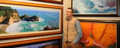Carmel’s Robert Knight shares the icy photo that earned him international accolades.  
