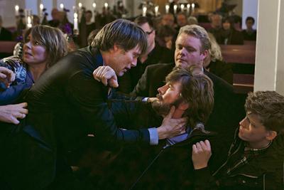 In The Hunt, acclaimed Danish director Thomas Vinterberg stirs drama surrounding false accusations.