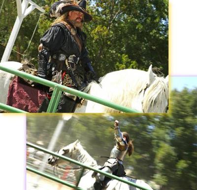 The Knights of Avalon recall the valor of a violent era.  
