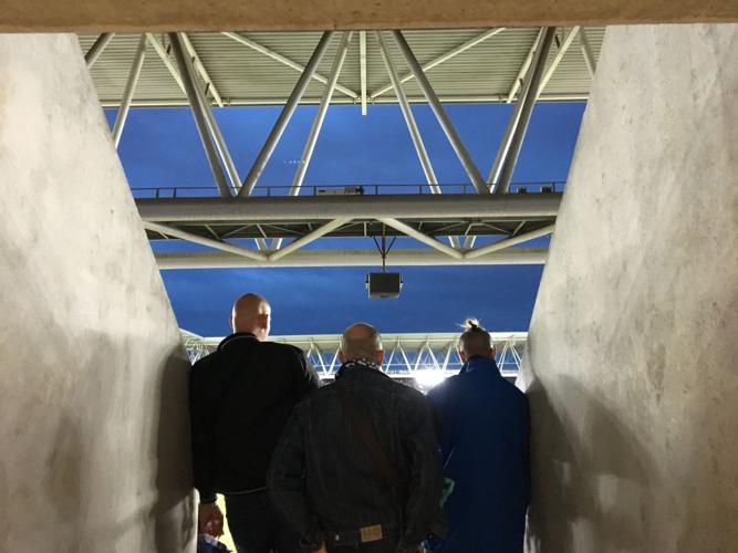 Fans at Espanyol