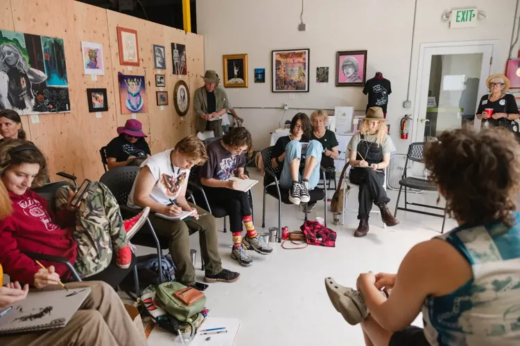 YAC’s Sketch Circle at Captain + Stoker, West End Festival