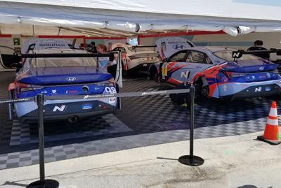 Hyundai race cars