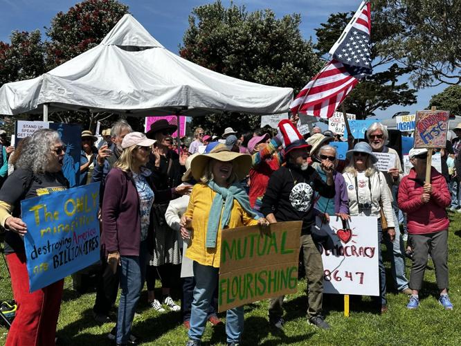 Monterey Hands Off Protest 2