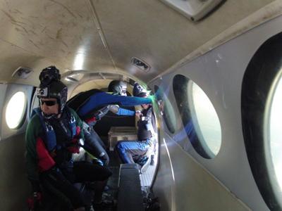 Skydiving shot - generic